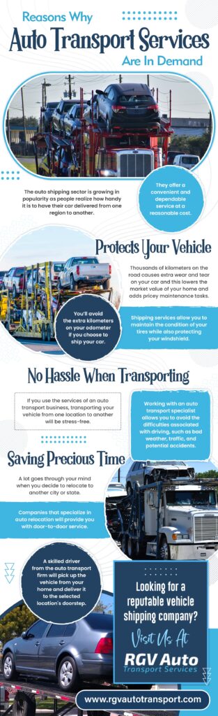Reasons Why Auto Transport Services Are In Demand